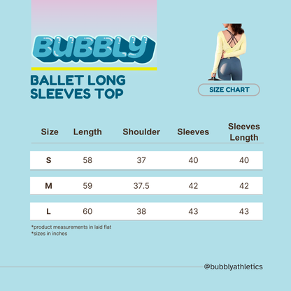 BALLET LONG SLEEVES TOP