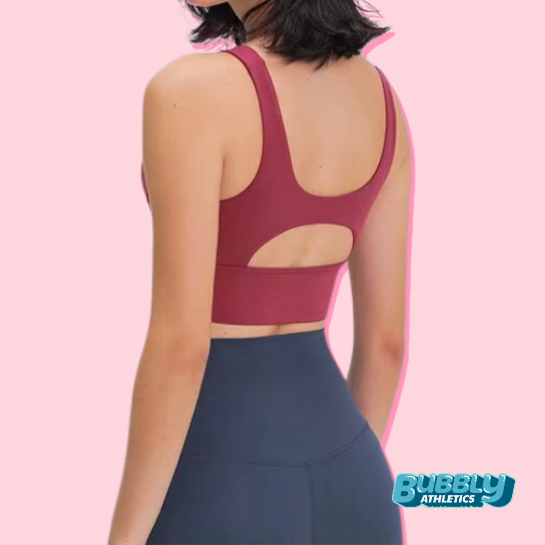 HALTER NECK SPORTS BRA