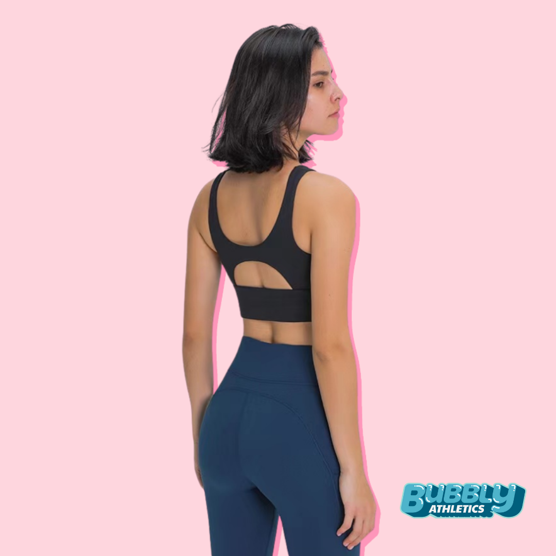 HALTER NECK SPORTS BRA