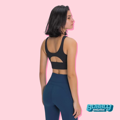 HALTER NECK SPORTS BRA