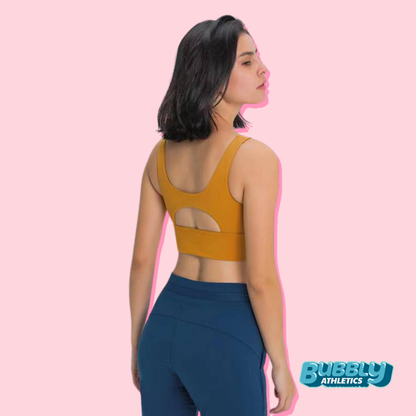 HALTER NECK SPORTS BRA