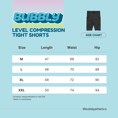 LEVEL COMPRESSION BIKE SHORTS