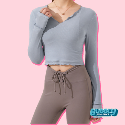 RUFFLE TOP