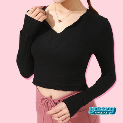 RUFFLE TOP