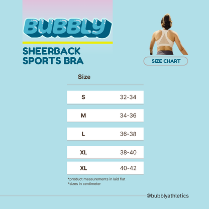 SHEERBACK SPORTS BRA